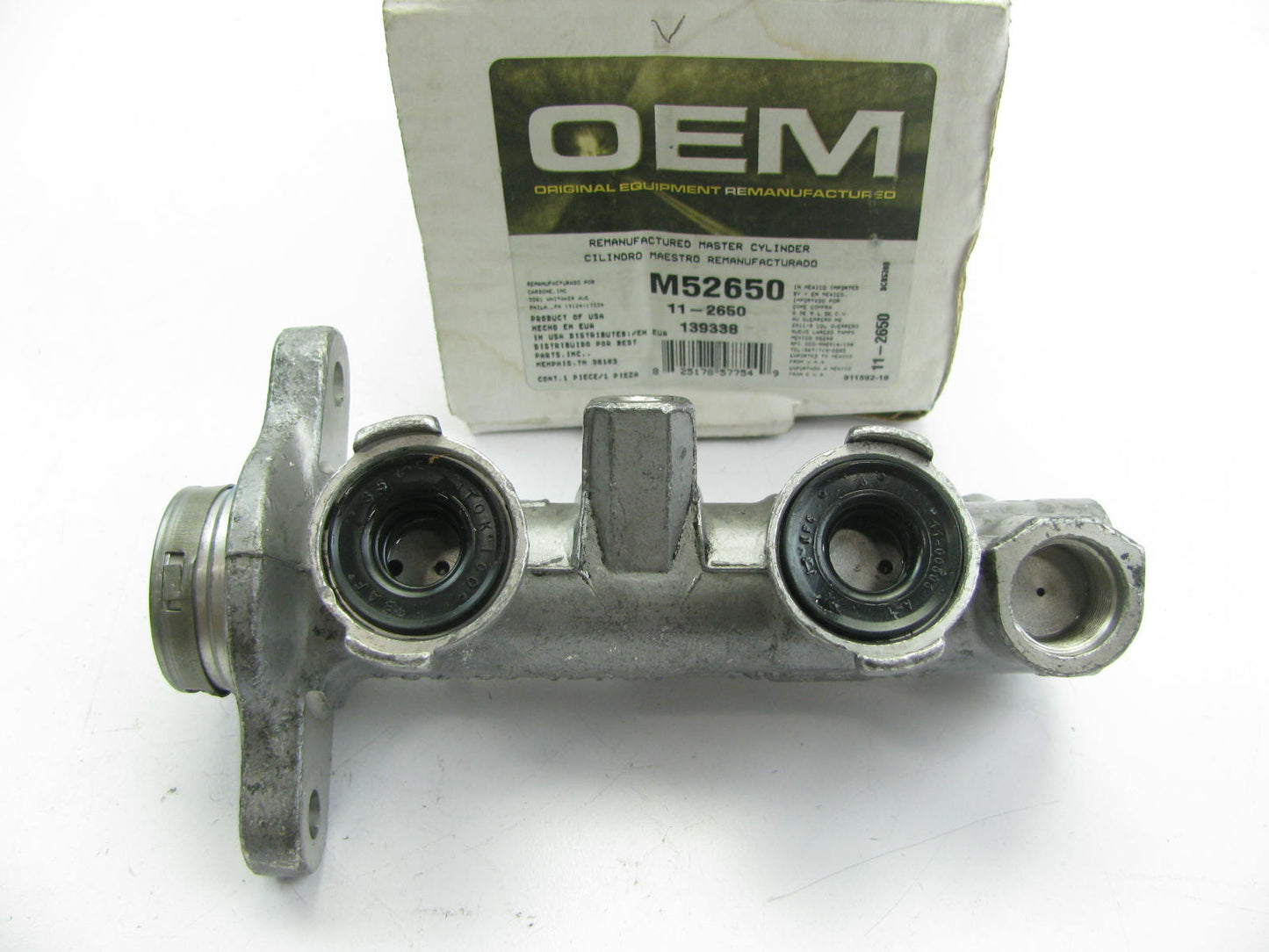 Oem Remanufacturing M52650 Reman Brake Master Cylinder