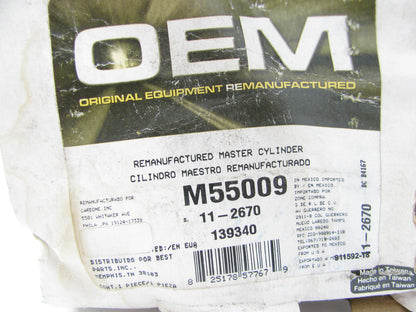 Oem M55009 Reman Brake Master Cylinder For 1993-1997 Ford Probe Mazda 626 MX-6