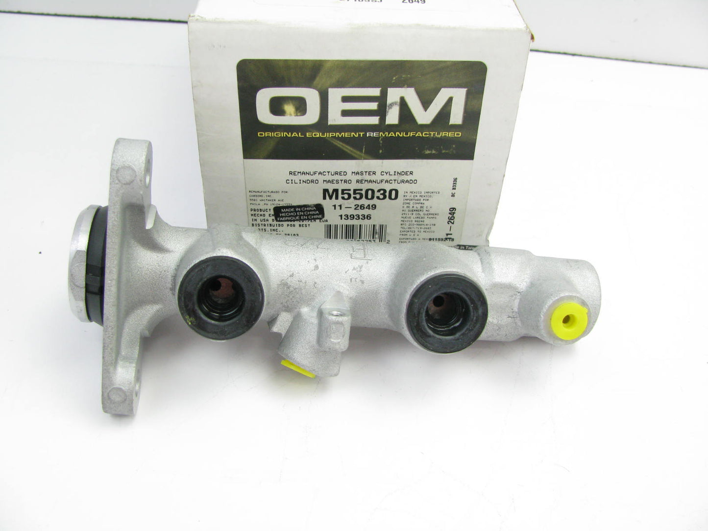 Oem Remanufacturing M55030 Reman Brake Master Cylinder For 1993-97 Prizm Corolla