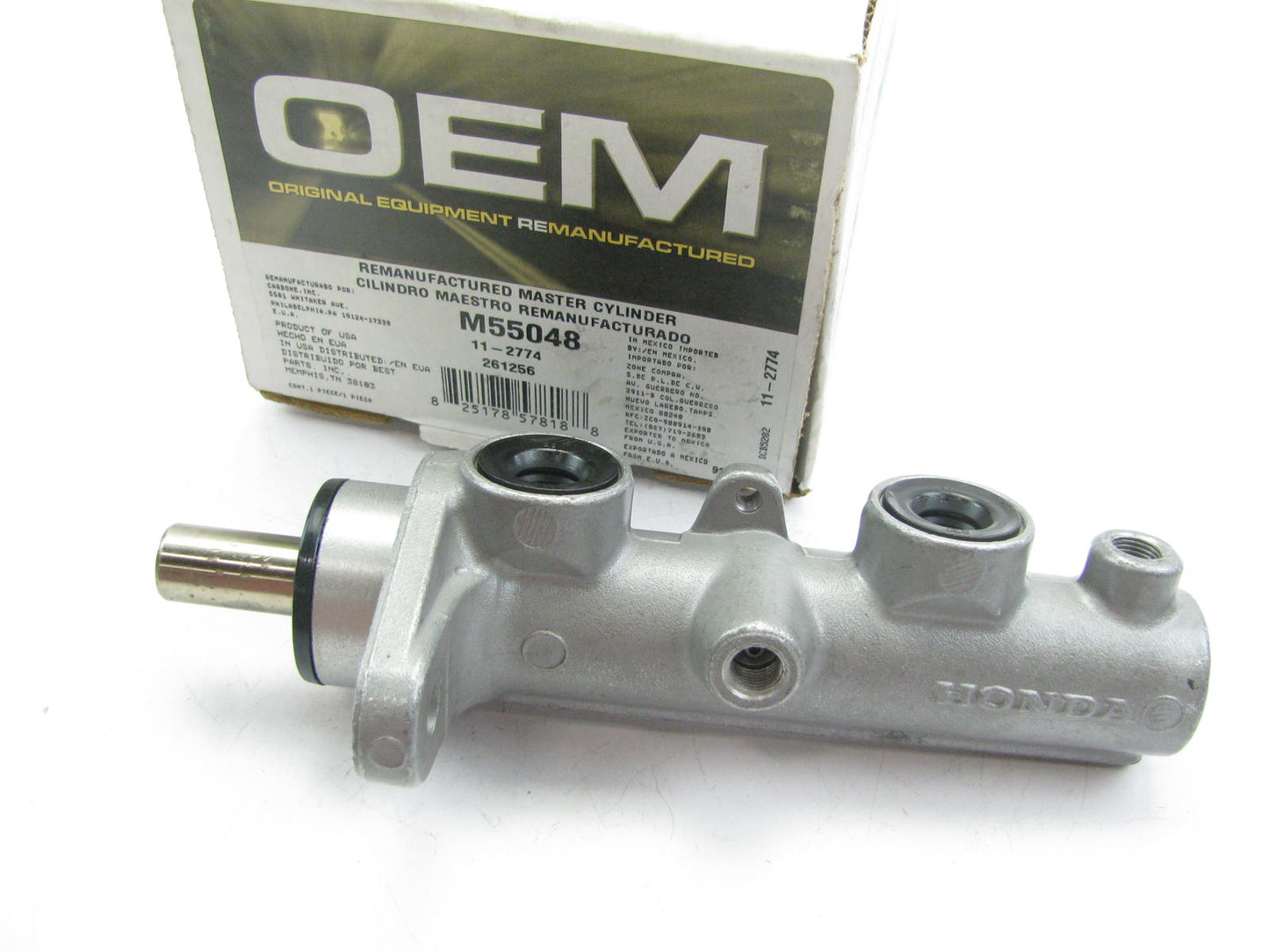 Oem Remanufacturing M55048 Reman Brake Master Cylinder For 1996-1998 Honda Civic
