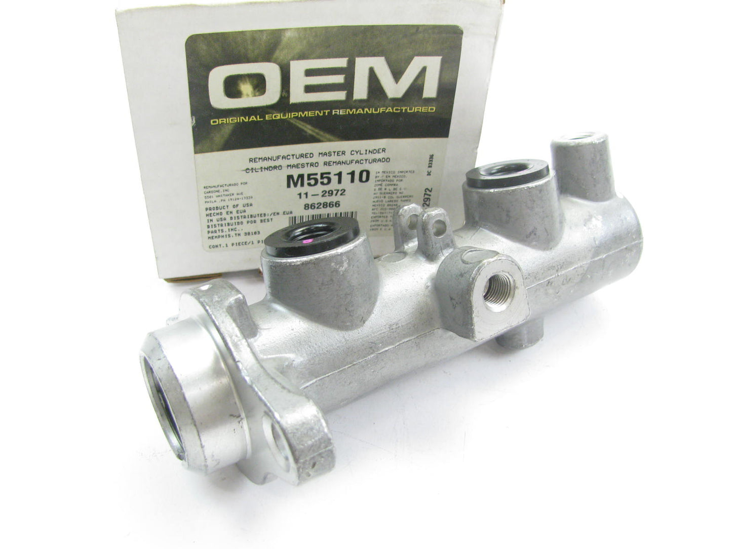 Oem Remanufacturing M55110 Reman Brake Master Cylinder W/O Reservoir