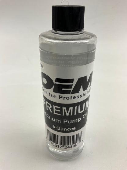OEM Tools 24399 Vacuum Pump Oil 8 Oz.