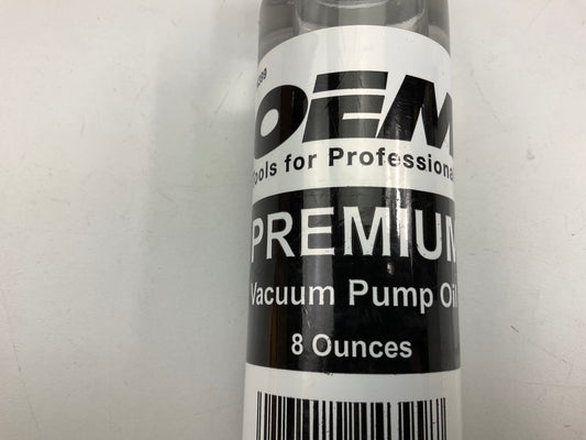 OEM Tools 24399 Vacuum Pump Oil 8 Oz.