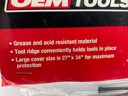 OEM TOOLS 24900 Black Vinyl Fender Cover, 27'' X 34'' Vehicle Repair Protector