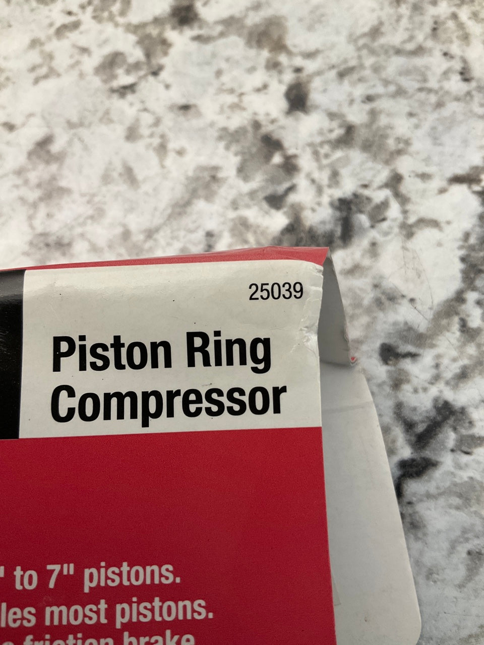 OEMTOOLS 25039 Piston Ring Compressor Tool (3 1/2 Inch­ To 7 Inch)
