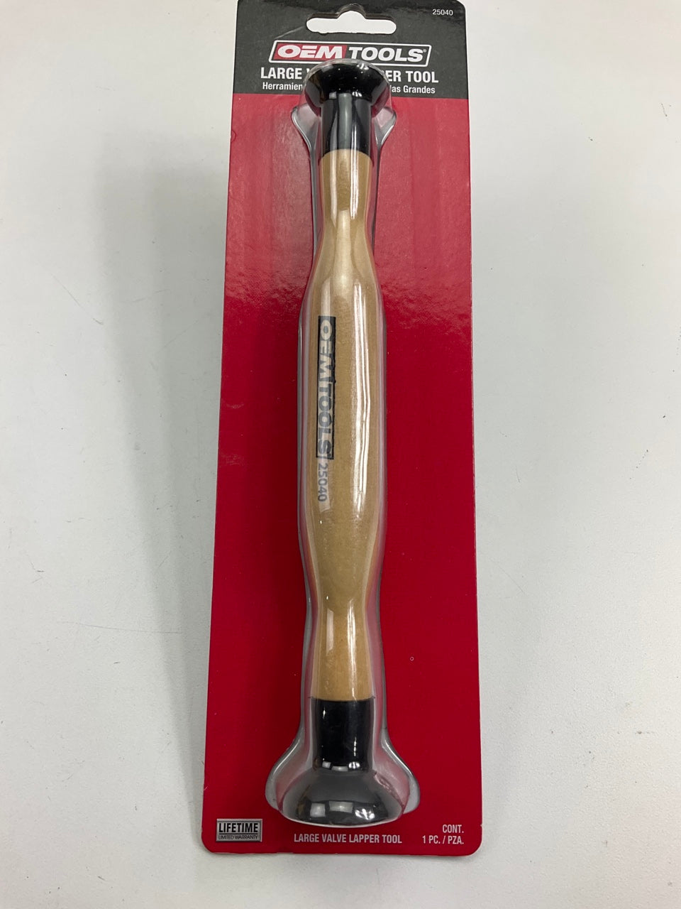 OEM Tools 25040 Hand Valve Lapper Tool With 1-1/8'' And 1-3/8 Rubber Cups