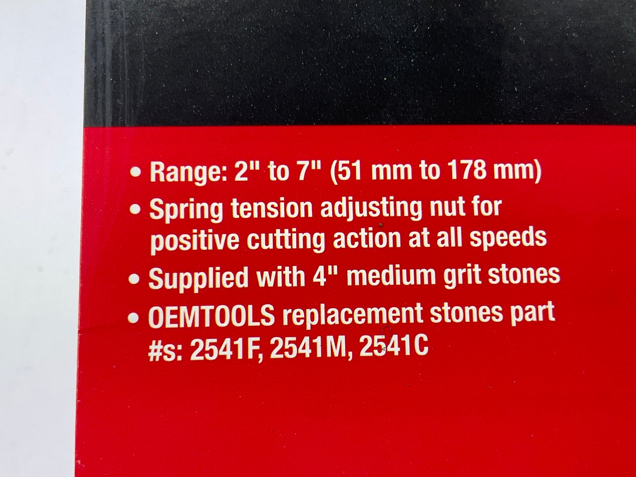 OEM Tools 25041 Small Engine Cylinder Hone Honing Repair Tool 2'' To 7'' Bore
