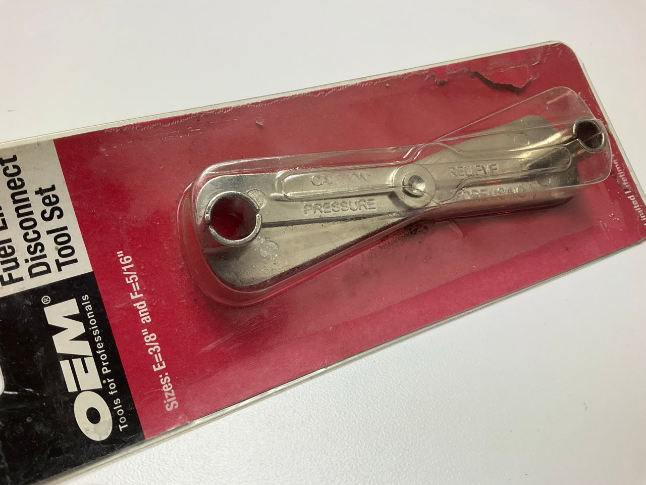 OEM Tools 25043 Fuel Line Disconnect Tool For Ford & GM 3/8'' & 5/16''
