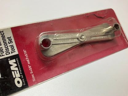OEM Tools 25043 Fuel Line Disconnect Tool For Ford & GM 3/8'' & 5/16''