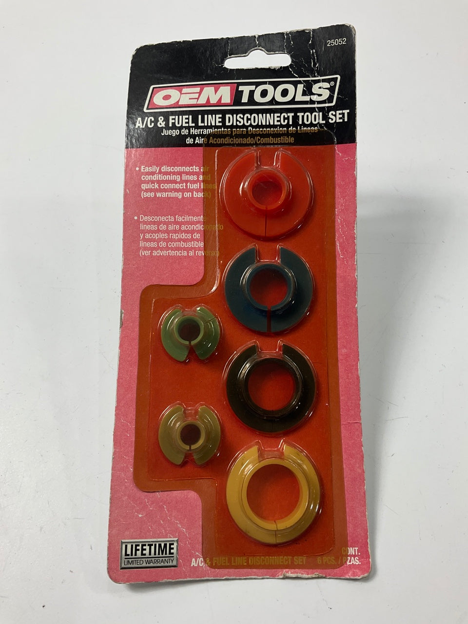 Oem Tools 25052 Air Conditioning Fuel Line Disconnect Tool Set, 6 Pieces