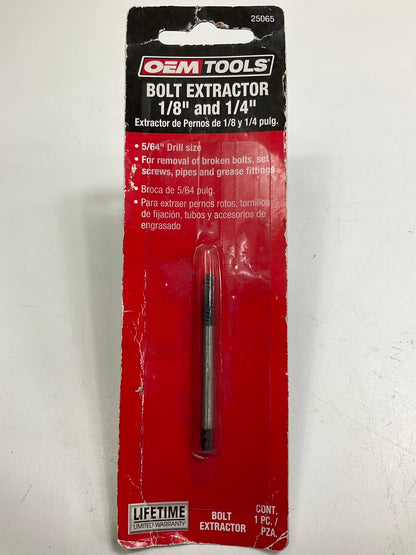 OEMTOOLS 25065  1/8'' And 1/4'' Broken Bolt Extractor, Stripped Bolt Removal Tool