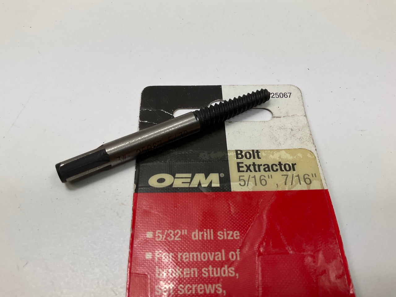 Oem Tools 25067 Bolt Extractor 5/16'', 7/16'' - Uses 5/32'' Drill Bit Size