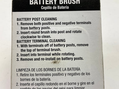 OEM Tools 25127 Battery Terminal Brush 2 Piece Clean Terminal Posts