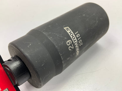 OEM Tools 25151 1/2 Inch Drive 29mm Axle Nut Socket