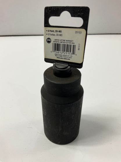 OEM Tools 25153 1/2 Inch Drive 6 Pt. Axle Nut Socket (35mm)