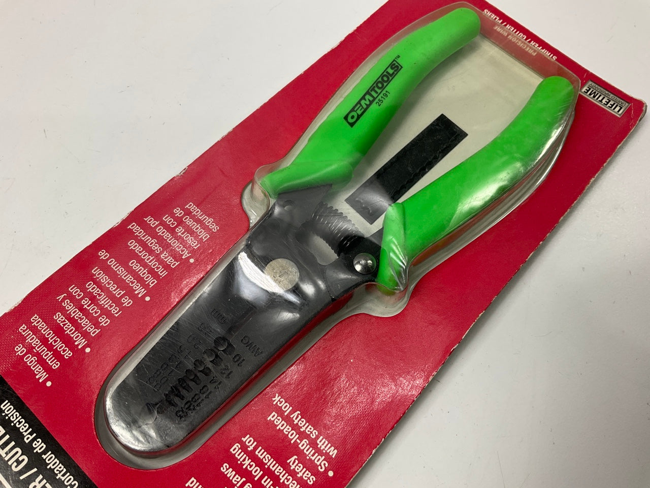 OEM Tools 25191 6 In Precision Wire Stripper / Cutter / Pliers - 10 To 22 AWG