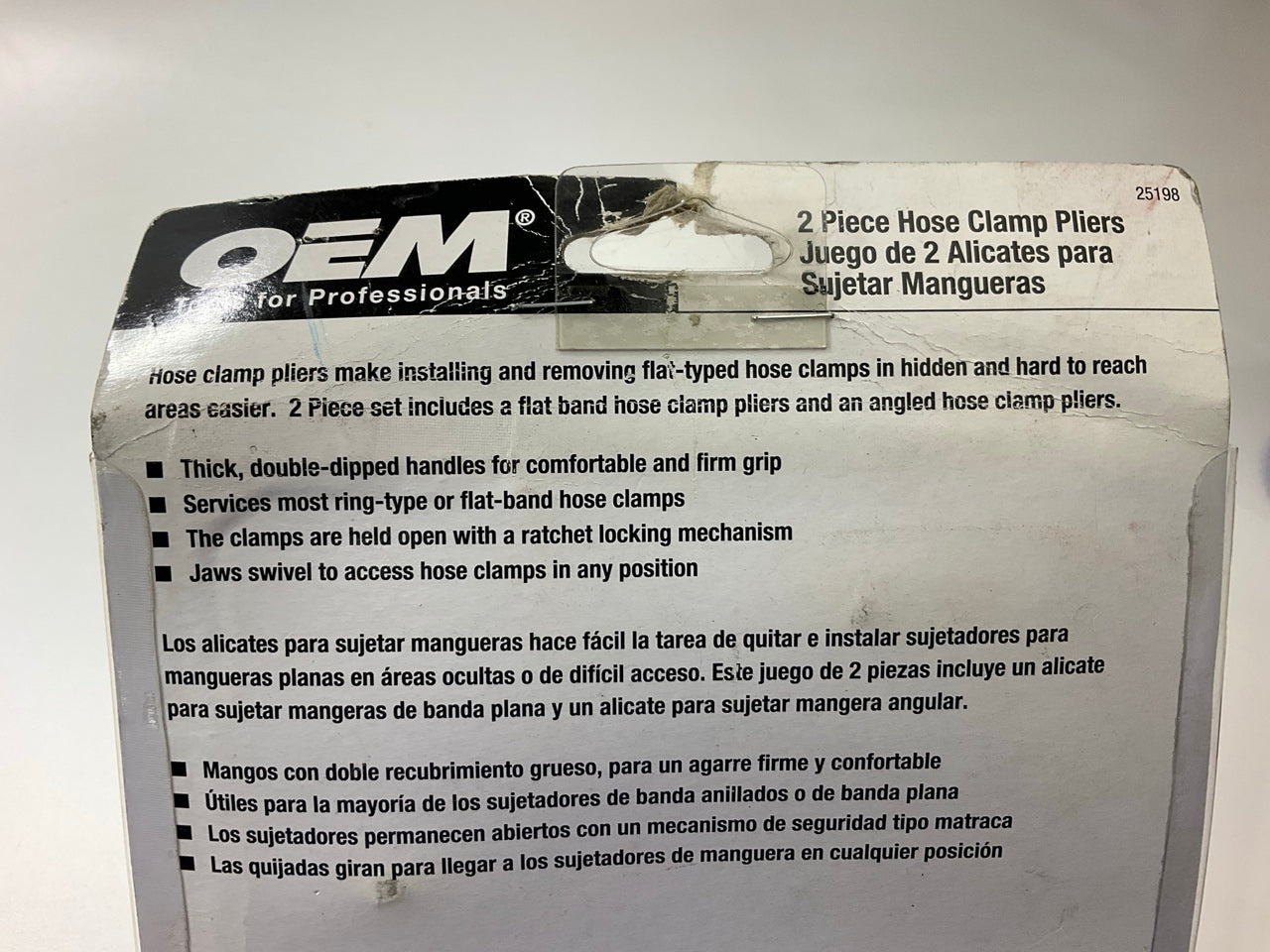 Oem Tools 25198 2-Piece Hose Clamp Pliers Set