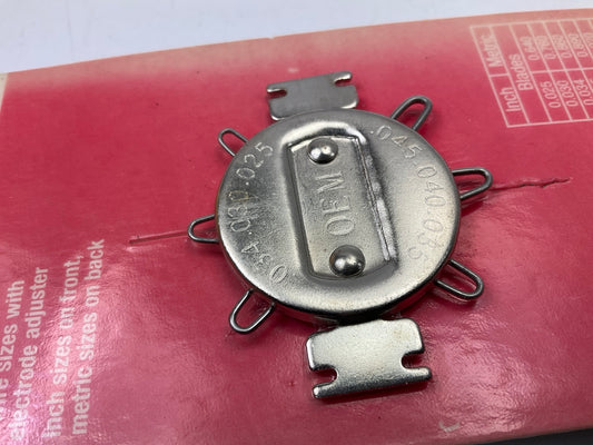 OEM TOOLS 25226 Standard Ignition Spark Plug Gauge, 0.025'' To 0.045''