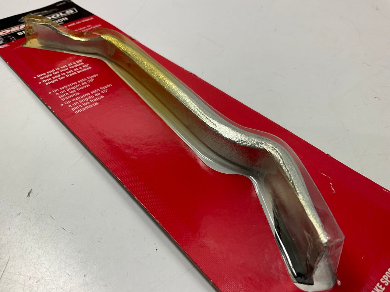 Oem Tools 25239 Brake Spoon For Imports, 7-7/8'' Length 29 & 45 Deg Angles