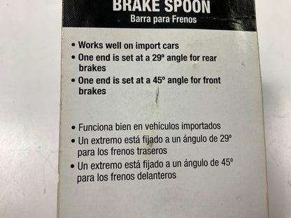 Oem Tools 25239 Brake Spoon For Imports, 7-7/8'' Length 29 & 45 Deg Angles