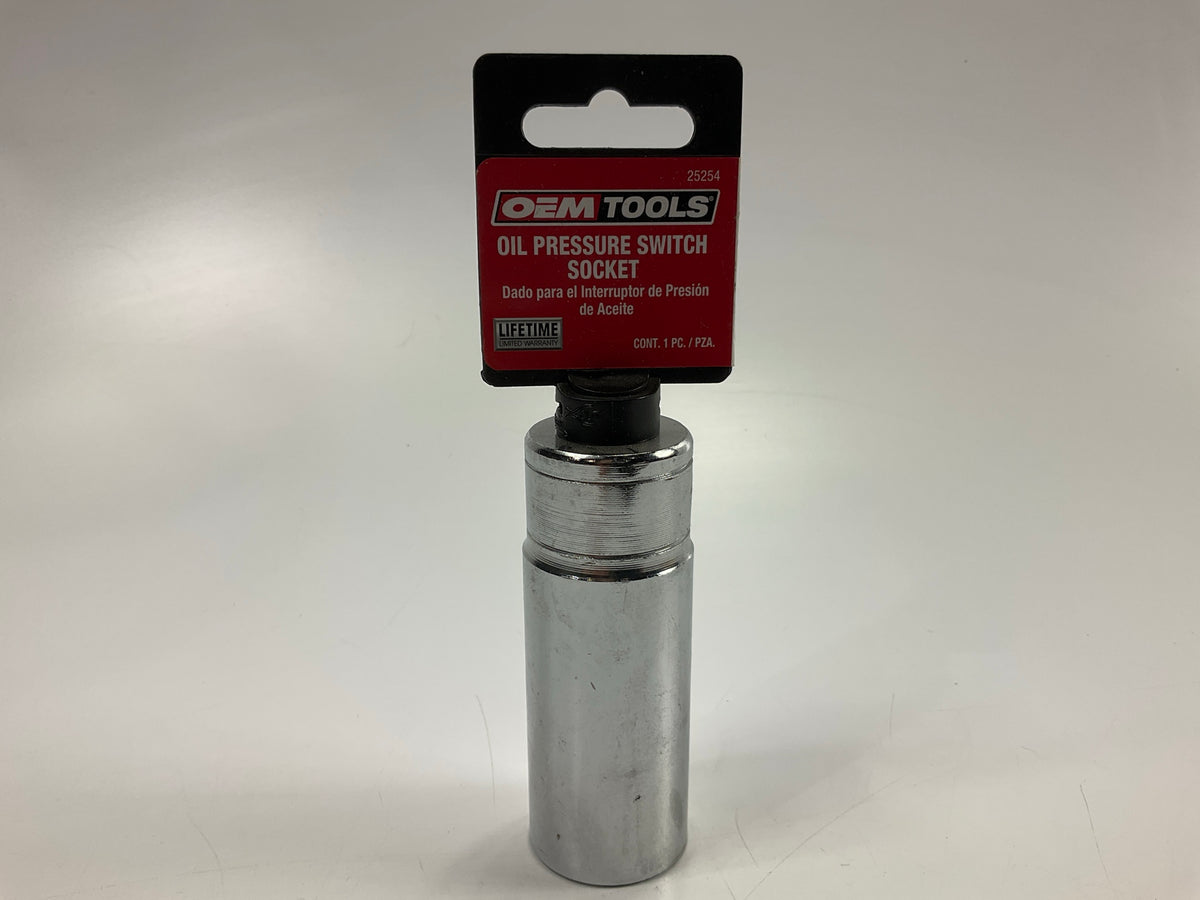 OEMTOOLS 25254 Oil Pressure Switch Socket, 1/2 Drive,  1 Inch And 1-1/16