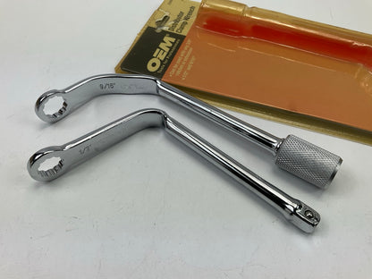 OEM Tools 25289 Offset Distributor Clamp Wrench Set SAE 1/2'' & 9/16'' Size