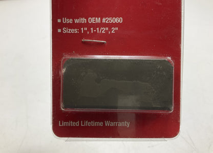 (5) Packs OEM Tools 25302 3 Piece Heavy Duty Steel Scraper Blades 1'', 1.5'' & 2''