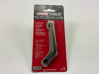 Oem Tools 25304 12 Blade Valve Tapper Feeler Gauge
