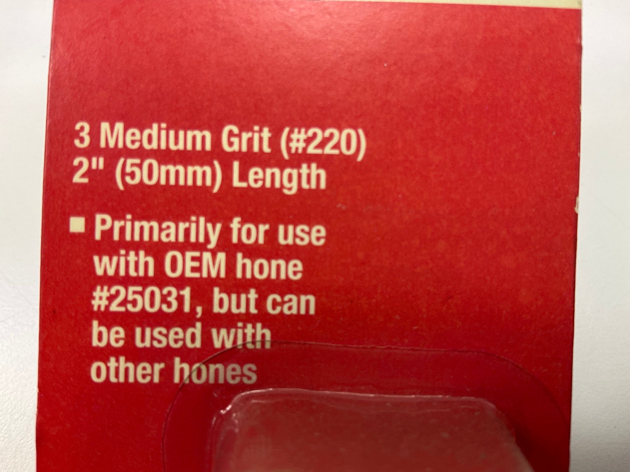 OEM Tools 2531M Stone Replacement Set Medium Grit Brake Cylinder Hone