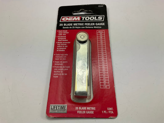 OEM Tools 25345 Metric Feeler Gauge With 25-Blade