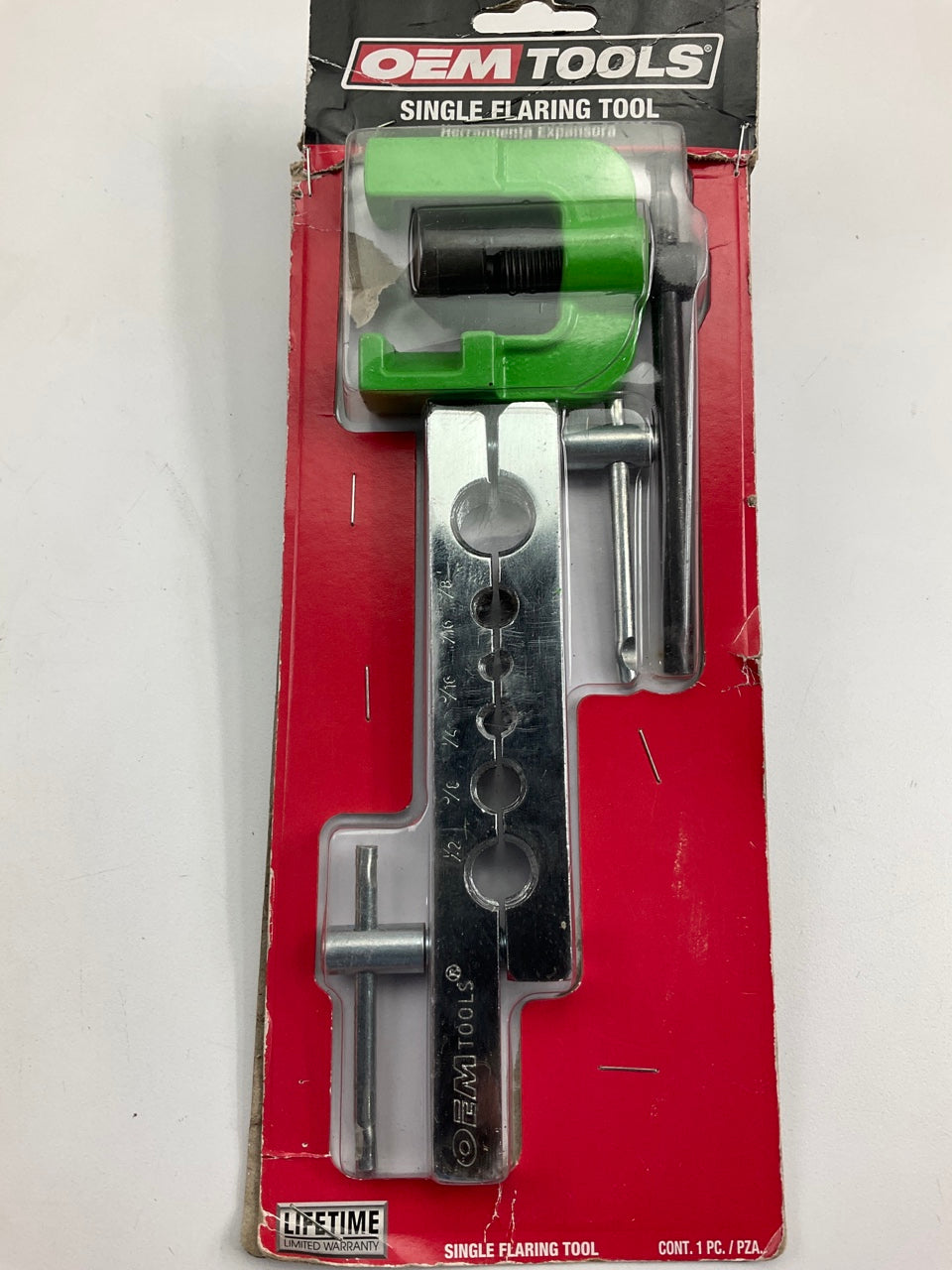 OEM Tools 25359 Single Tube Flaring Flare Tool, 3/16, 1/4, 5/16, 3/8, 1/2, 5/8