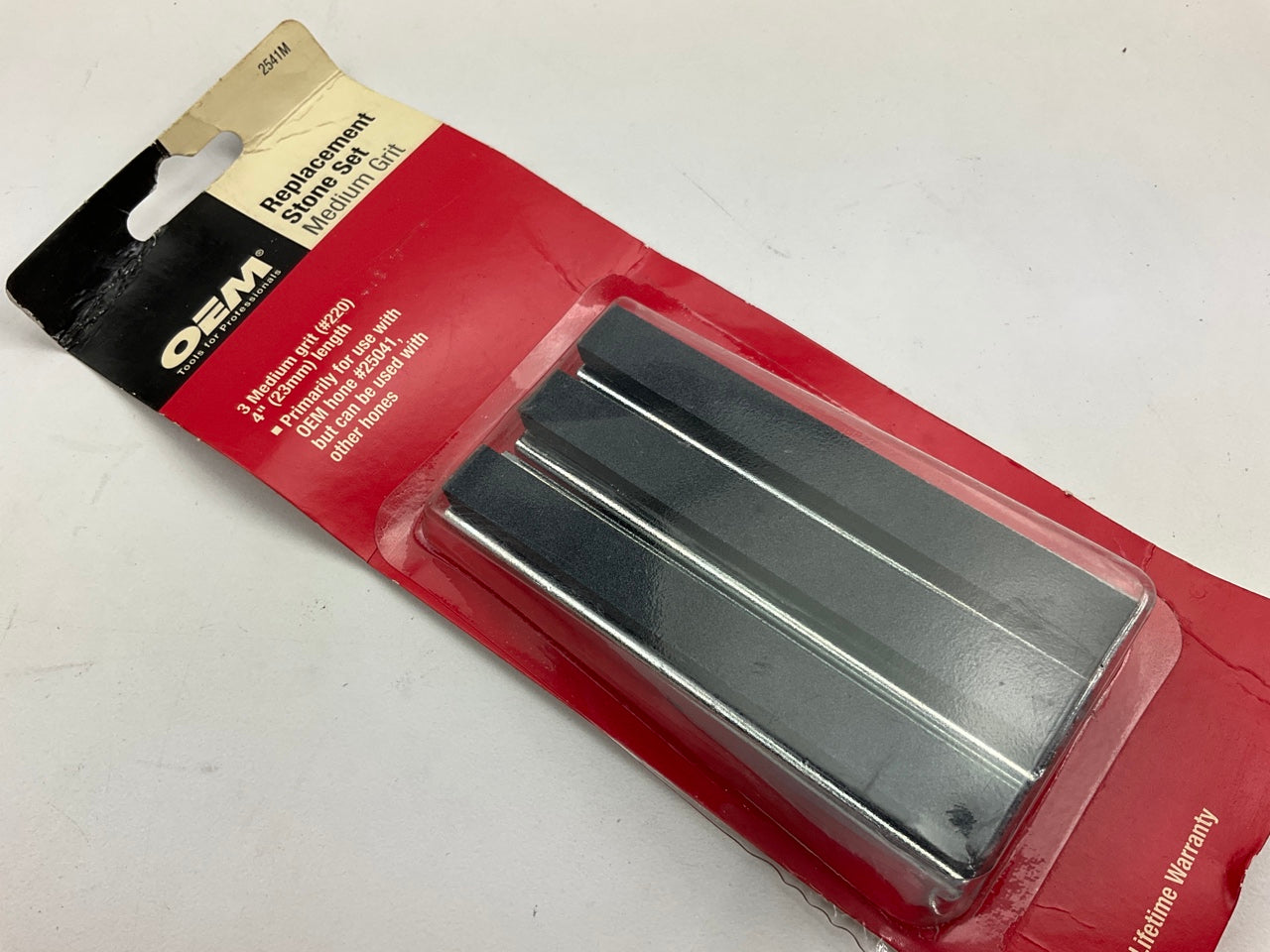 OEMTOOLS 2541M 4 Inch Replacement Stone Set, Medium Grit, 3 Piece