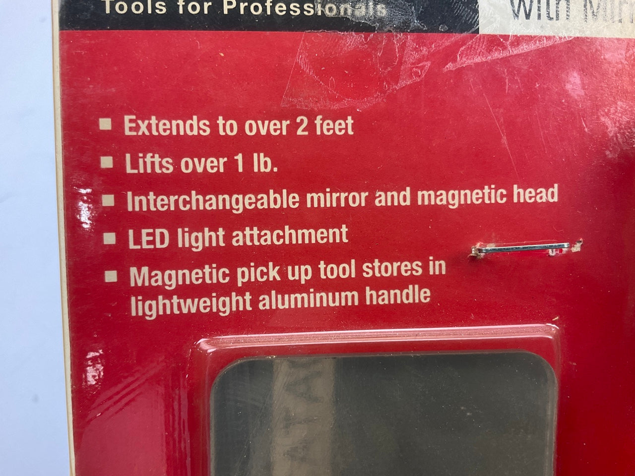Oem Tools 25468 2-in-1 Magnetic Pickup Tool With LED And Mirror