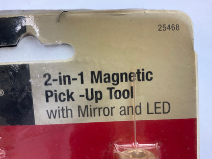 Oem Tools 25468 2-in-1 Magnetic Pickup Tool With LED And Mirror