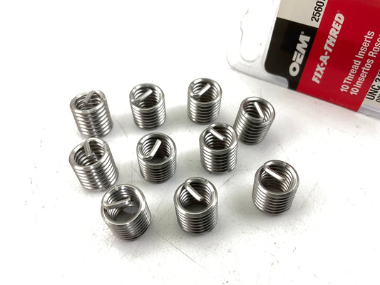 OEM Tools 25607 Fix-A-Thread Inserts UNC 3/8''-16 X 1.5D - 10 Pack