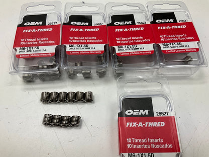 OEM Tools 25627 M6-1X1.5D Metric Thread Repair Inserts, Pack Of 50
