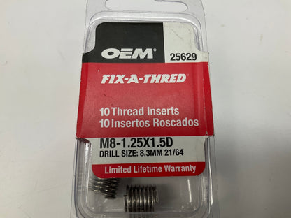 OEM Tools 25629 Fix-A-Thread Inserts M8-1.25 X 1.5D - 200 Pack