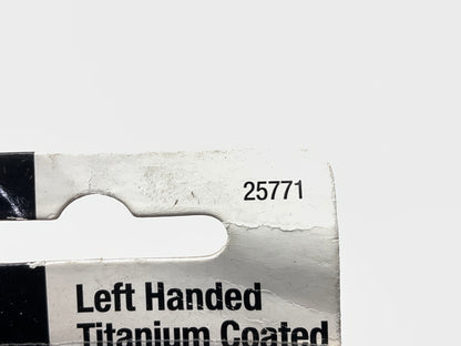 OEM Tools 25771 Left Hand Titanium Coated Drill Bits - 19/64 1/4 5/32 1/8 1/16''