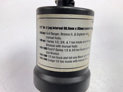 OEM Tools 25965 1/2'' Front Wheel Bearing Locknut Socket (66.5 Mm X 80 Mm)