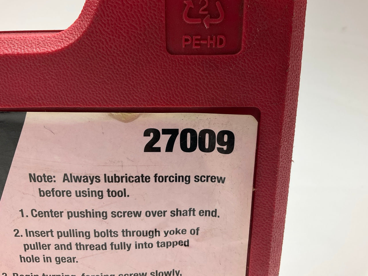 USED #10 - OEM TOOLS 27009 Timing Gear Puller Tool - Pull Timing Gears With Ease