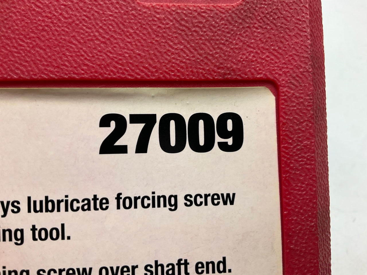 USED #13 - OEM TOOLS 27009 Timing Gear Puller Tool - Pull Timing Gears With Ease