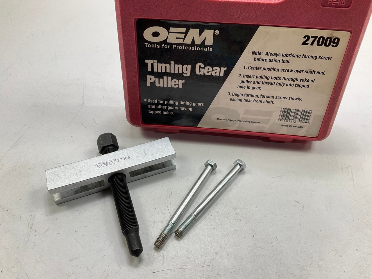 USED #14 - OEM TOOLS 27009 Timing Gear Puller Tool - Pull Timing Gears With Ease