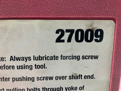 USED #14 - OEM TOOLS 27009 Timing Gear Puller Tool - Pull Timing Gears With Ease