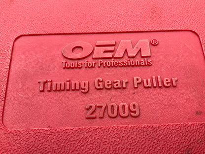 USED #20 - OEM TOOLS 27009 Timing Gear Puller Tool - Pull Timing Gears With Ease