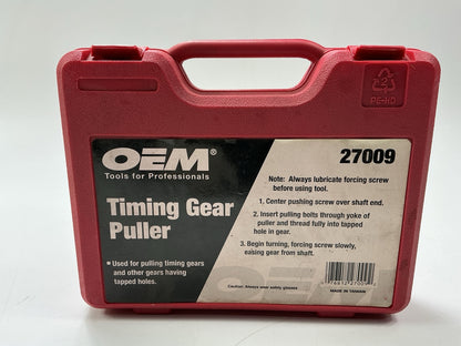 USED #24 - OEM TOOLS 27009 Timing Gear Puller Tool - Pull Timing Gears With Ease