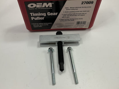 USED #26 - OEM TOOLS 27009 Timing Gear Puller Tool - Pull Timing Gears With Ease