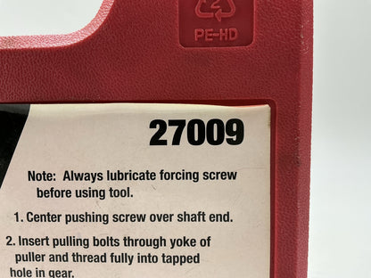 USED #27 - OEM TOOLS 27009 Timing Gear Puller Tool - Pull Timing Gears With Ease