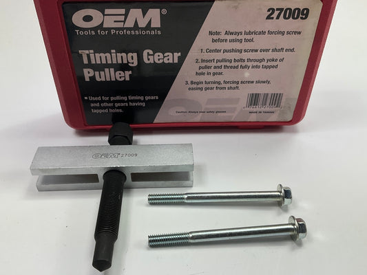 USED #8 - OEM TOOLS 27009 Timing Gear Puller Tool - Pull Timing Gears With Ease