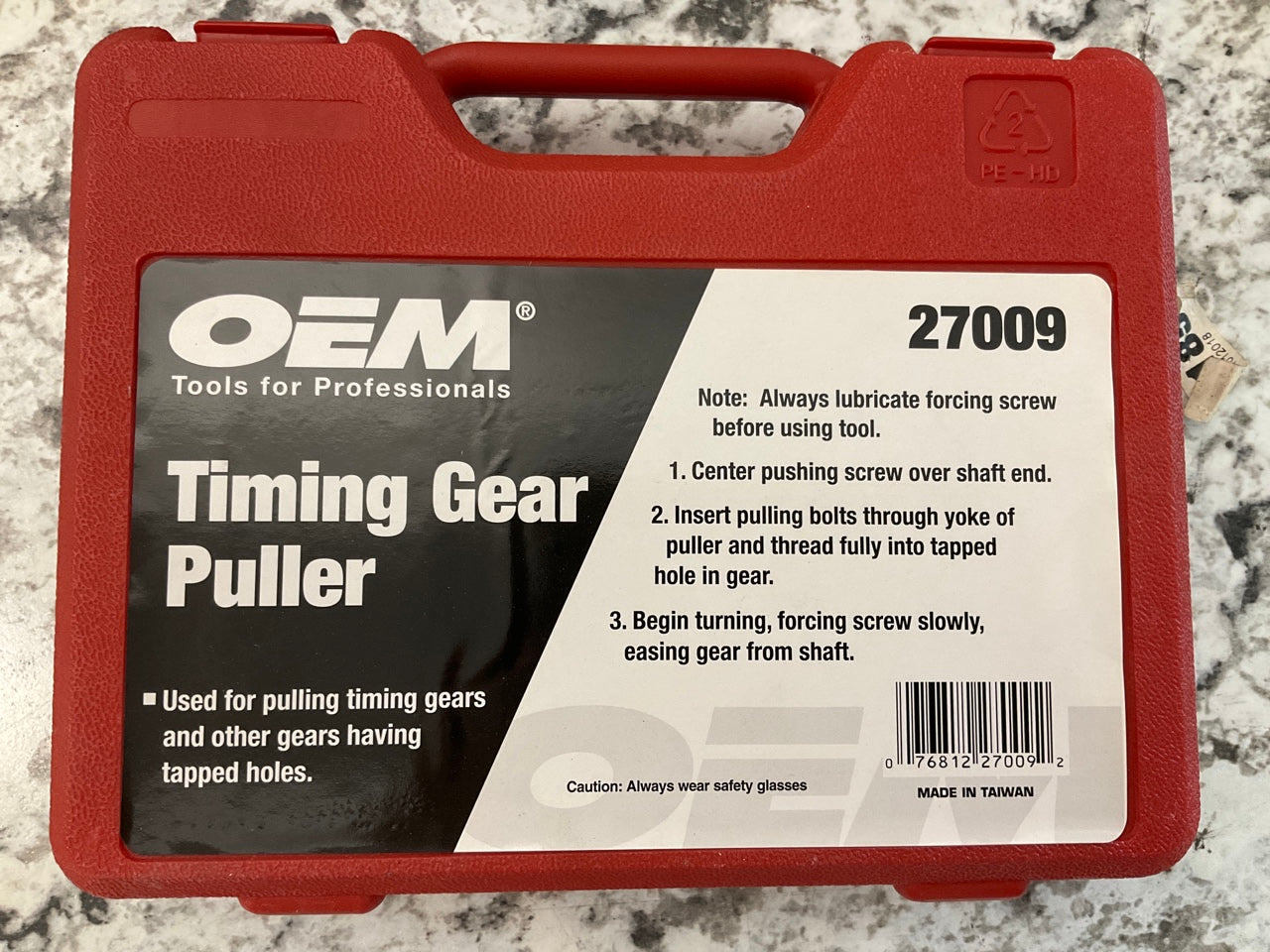 OEM TOOLS 27009 Timing Gear Puller Tool - Pull Timing Gears With Ease