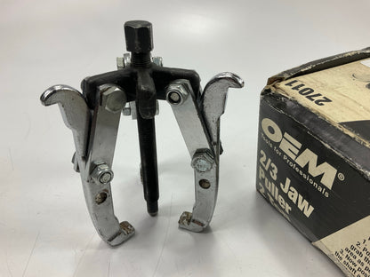 USED #26 - OEM Tools 27011 2-Ton Gear Pulley Puller, 2/3 Jaw, 3-1/4'' Spread